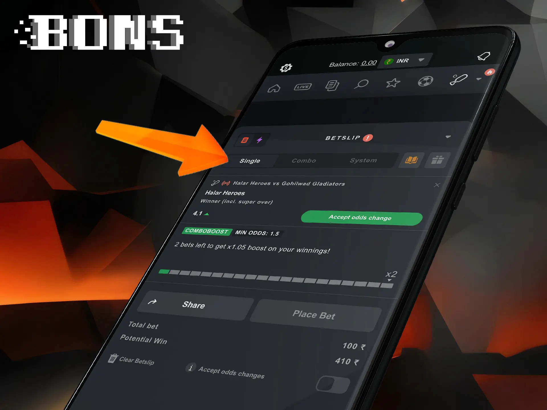 Take advantage of the least risky bet for beginners and try to win.