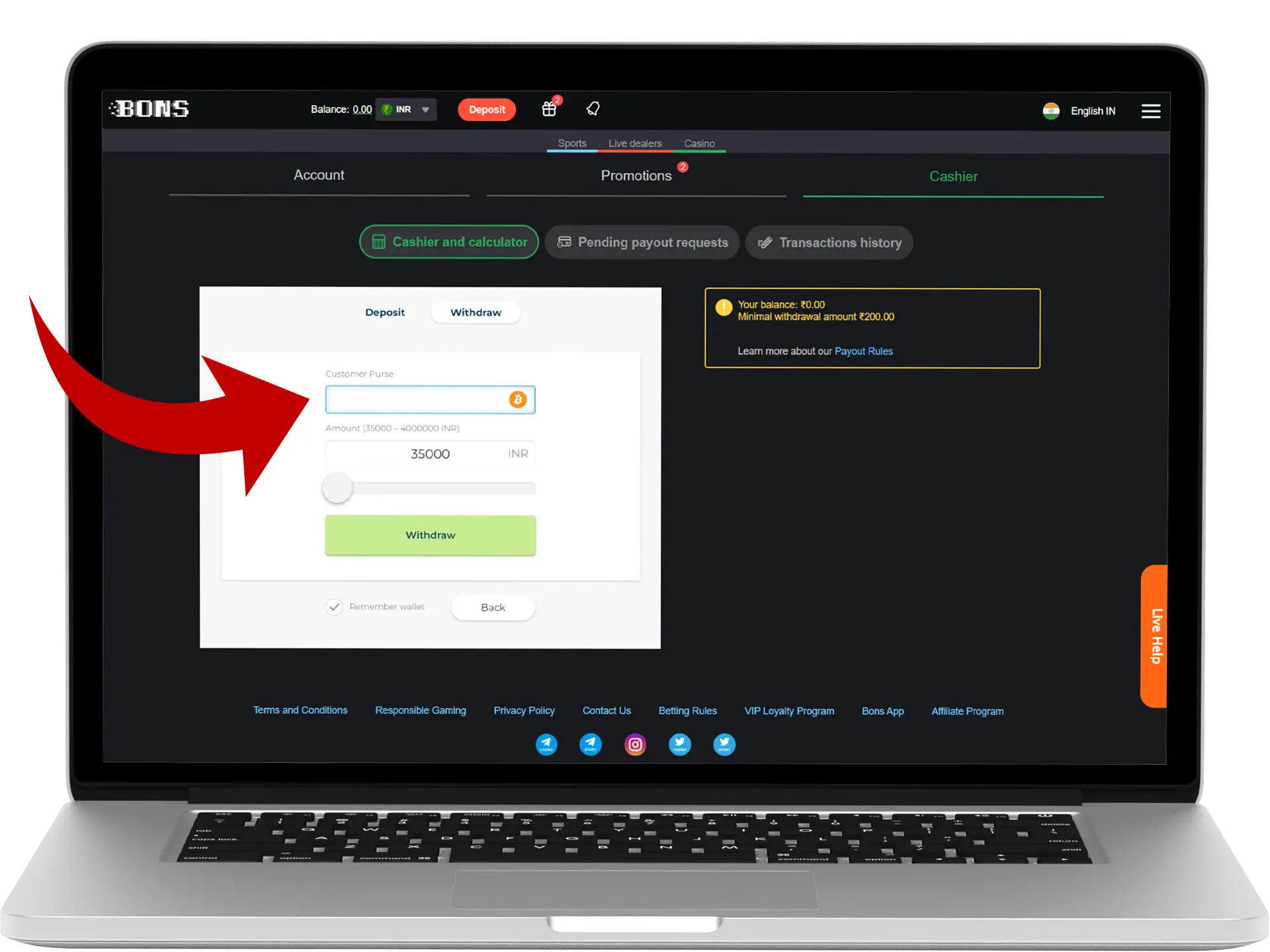Fill in all blank fields of the details and check for accuracy.